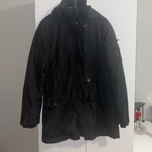 Garage Convertible Black Coat / Raincoat - XXS